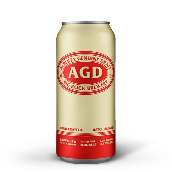 Alberta Genuine Draft Big Rock Brewery